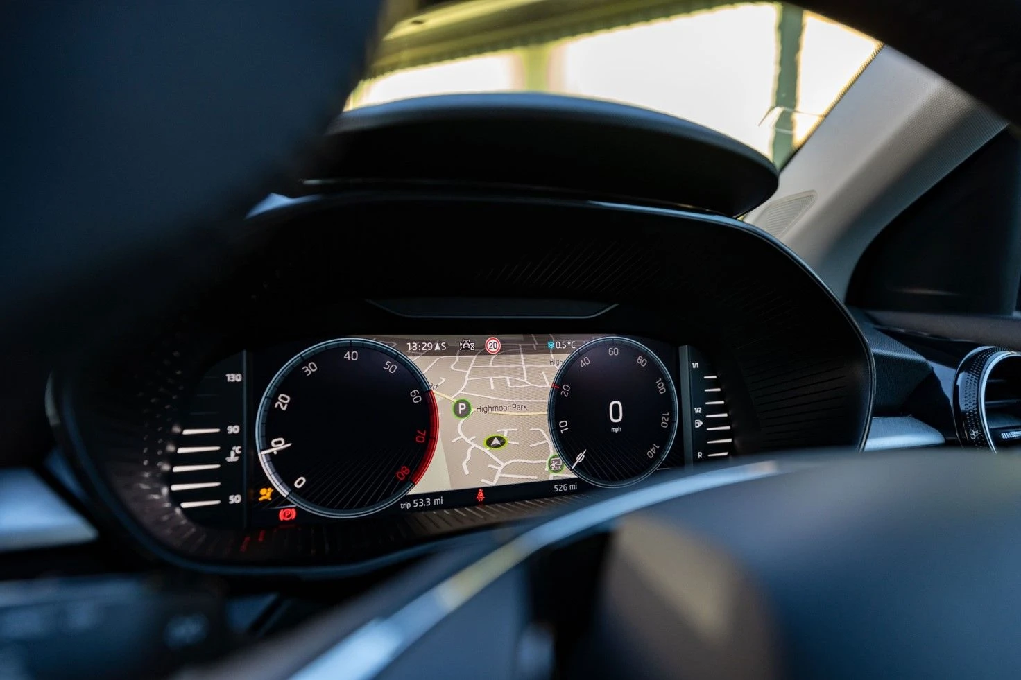 Virtual Cockpit with 10.25” Colour Display